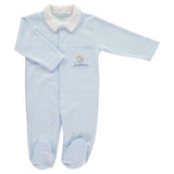 Blue Noah's Ark Pocket Footie & Hat