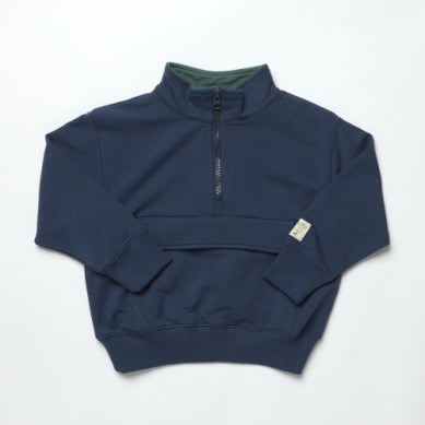 Navy 1/2 Zip Pullover