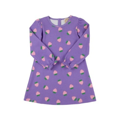 TBBC Purple Strawberry Sweatshirt Dress