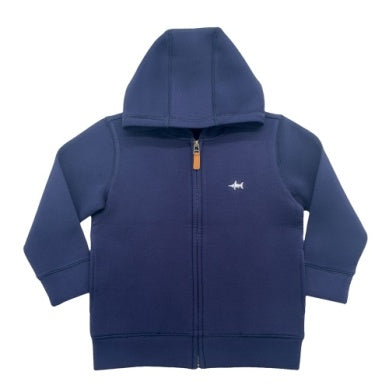 Navy Zip Hoodie