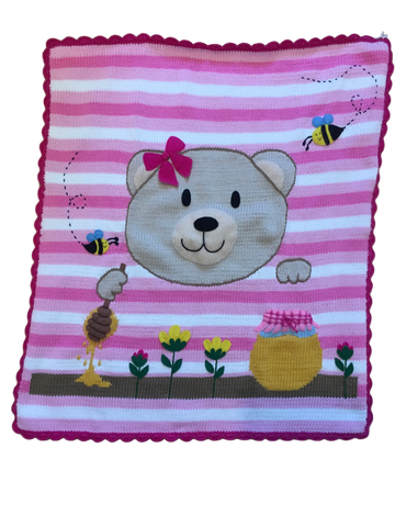 ArtWalk Honey Bear Blanket